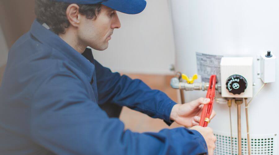 Professional water heater repair in Bock, MN